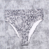 Xhilaration Women's Ribbed Cheeky High Leg Waist Bikini Bottom