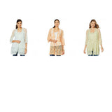 LaBellum by Hillary Scott Women's Lace Topper With Scalloped Hem