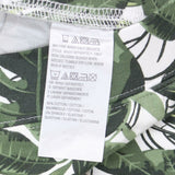 NWT Denim & Co. Plus Size Tropical French Terry Crop Pants. A376874-Plus 1X