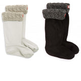 Hunter Women's Original Cable Knit Cuff Fleece Boot Socks
