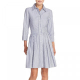 Eliza J Women's Stripe Cotton Shirt Dress