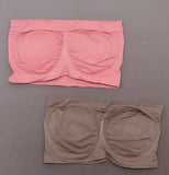 Rhonda Shear 2 Pack Underwire Bras With Removable Pads Mocha / Pink Large