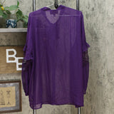 Antthony Women's Plus Size Elda Collection 2-Piece Chiffon Blouse And Tank Top