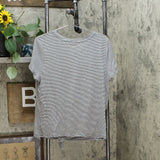 Universal Thread Women's Short Sleeve Knit Tie Front T-Shirt