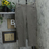 JM Collection Women's Curvy Fit Straight Leg Pants