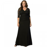 Kiyonna Women's Plus Size Soiree Evening Gown
