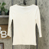 Lauren by Ralph Lauren Women's Ersilla Elbow Sleeve Knit Top