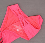 Shade & Shore Women's Sun Coast Strappy Bikini Highlighter Pink XS