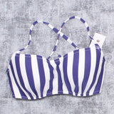 Shade & Shore Women's Light Ribbed Bralette Bikini Top