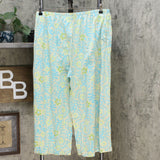 HUE Women's Plus Size 2-Piece Capri Pant Sleepwear Pajama Set