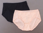 Rhonda Shear 2 Pack Women's Striped Mesh Brief Panties