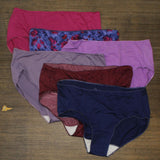 Just My Size by Hanes Women's 6pk Microfiber Briefs 1810C6 Colors May Vary 9
