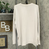 Ava & Viv Women's Plus Size Long Sleeve Crewneck Sweatshirt Grey 1X
