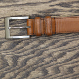 Allen Edmonds Classic Wide Leather Belt Walnut Brown 42