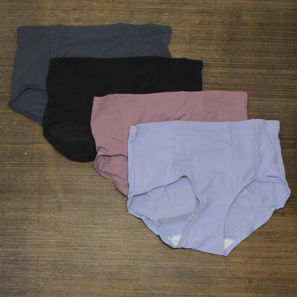 Hanes Premium Women's 4pk Tummy Control Briefs Underwear - (Colors May  Vary, 8/XL)