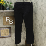 DG2 by Diane Gilman Classic Stretch Boot Cut Jeans Black 14