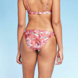Xhilaration Women's Cinch Back Cheeky Bikini Swim Bottom