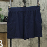 AnyBody Women's Cozy Knit Pleated Shorts