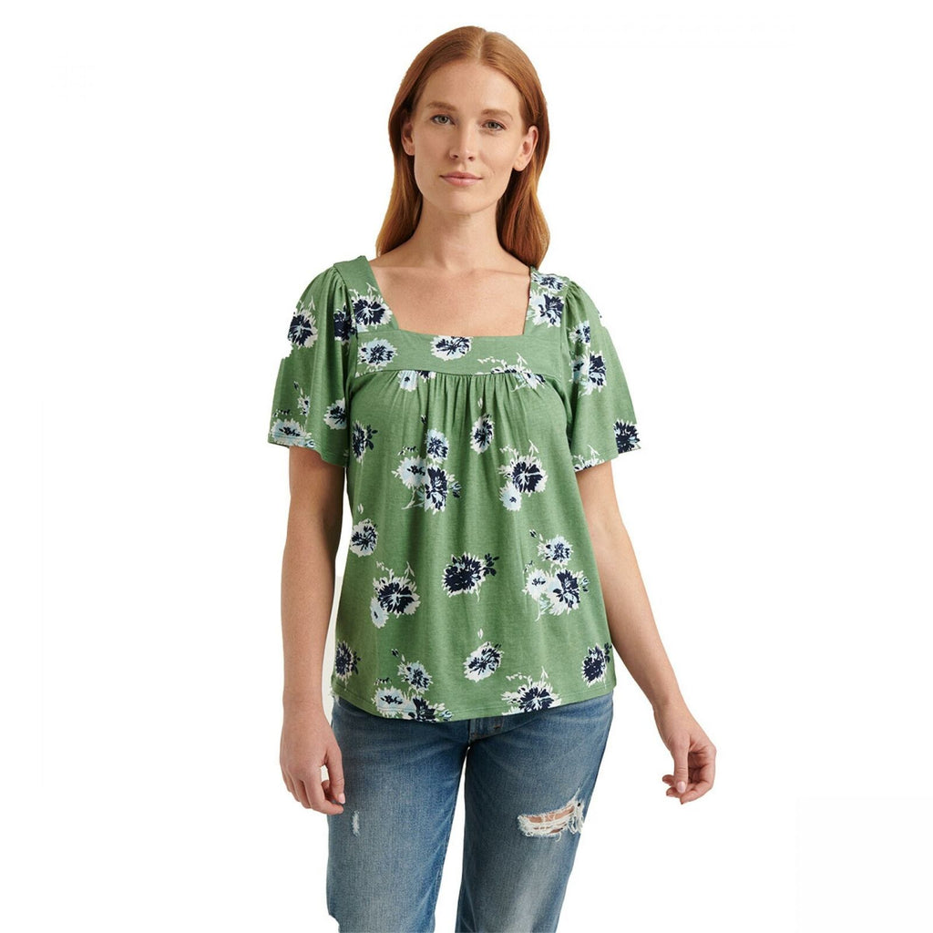 Lucky Brand, Tops, Lucky Brand Ladies Square Neck Top