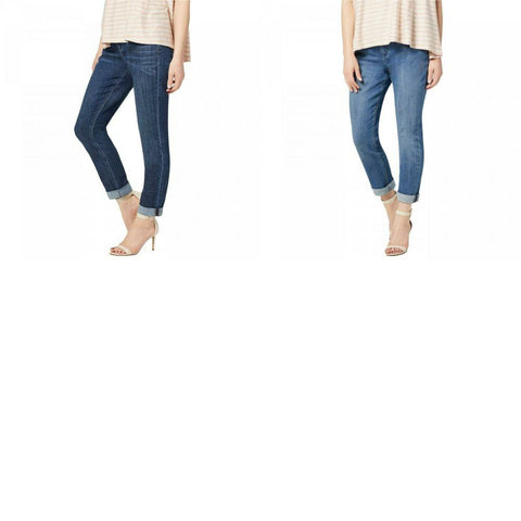 Laurie Felt Women's Plus Size Classic Denim Boyfriend Jeans