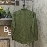 A New Day Women's Long Sleeve Button-Down Utility Top