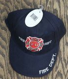 ZUZIFY Men's Fire Department Embroidered Emblem Baseball Hat