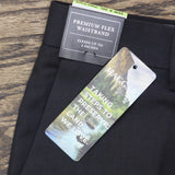 Haggar Comfort Straight-Fit 4-Way Stretch Wrinkle-Free Flat-Front Dress Pants