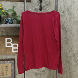 A New Day Women's Fitted Long Sleeve V-Neck T-Shirt