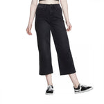 Wild Fable Women's High-Rise Wide Leg Cropped Skater Jeans