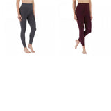 Wander by Hottotties Women's High Rise Velvet Lined Leggings