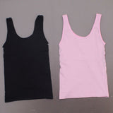 New Rhonda Shear Womens Tank Top With Shelf. 699670-NEW Medium