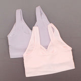 Rhonda Shear Women's 2 Pack Jacquard Ahh Bras Pink / Purple Medium