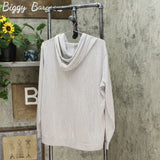 Weatherproof Vintage Women's Lightweight Slub Knit Hoodie T-Shirt