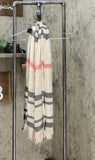 V. Fraas Women's Large Classic Plaid Wrap Scarf