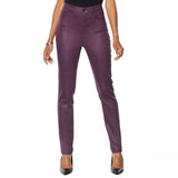 DG2 by Diane Gilman Women's Tall Coated Stretch Skinny Jeans