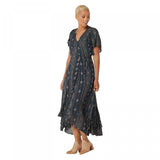 Haute Hippie Tribe Plus Size Luna Wrap Maxi Dress