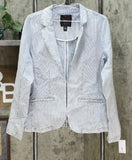 Skinnygirl Women's Kay Denim Blazer Jacket