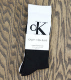 Calvin Klein Jeans Men's 2-Pack Assorted Cotton Cushion Crew Socks