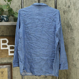 Isabel Maternity by Ingrid & Isabel Long Sleeve Denim Button Down Shirt