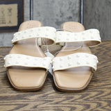 A New Day Womens Stella Two Band Studded Sandals