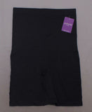 Yummie Womens Seamless High-Waist Thigh Shaper Black L/XL