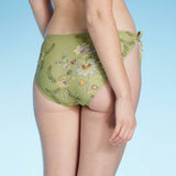 Xhilaration Women's Smocked String Hipster Bikini Bottom