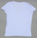 A New Day Women's Embellished Cotton V-Neck Short Sleeve T-Shirt