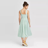 Universal Thread Women's Pleated Sleeveless Midi Dress