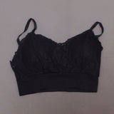 NEW Rhonda Shear Lace Leisure Bra With Removable Pads Medium XL