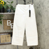 DG2 by Diane Gilman Women's Tall Twill Wide Leg Chino Pants