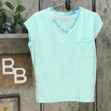 AnyBody Women's Cozy Knit Fruit Slice Printed Pajama Set