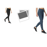 Mondetta Women's Mesh Inset High Waisted Active Leggings