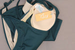 Kona Sol Women's Ribbed Tankini Bikini Swim Top