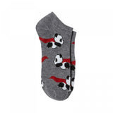 Xhilaration Women's Flying Super Pandas Low Cut Socks